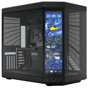 Gabinete Gamer Hyte Y70 Touch Infinite Mid Tower - Pitch Negro (CS-HYTE-Y70TTI-BB)