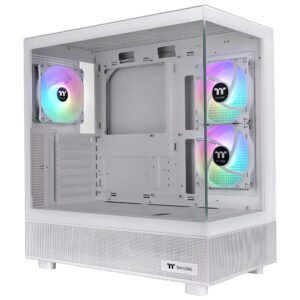 Gabinete Gamer Thermaltake View 270 Plus Tg ARGB Mid Tower - Snow (CA-1Y7-00M6WN-01)