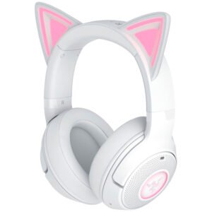 Auricular Bluetooth Razer Rz04-04860600-R3U1 Kraken Kitty V2 RGB Inalámbrico BT USB Blanco