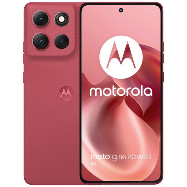 Celular Motorola G86 Power 5G XT2527-6 8 GB de RAM / 256GB / Pantalla 6.67" / Dual SIM 5G-PANTONE Chrysanthemum Cereza