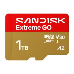 Tarjeta de Memoria MICRO SD Sandisk Extreme Go 1TB V30 A2 4K UHD-SDSQXGN-1T00-GN6MN