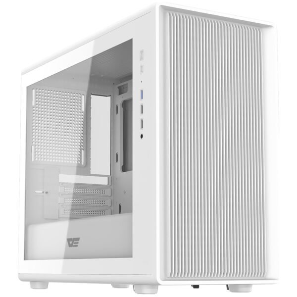 Gabinete Gamer Darkflash DB460M Micro ATX Blanco