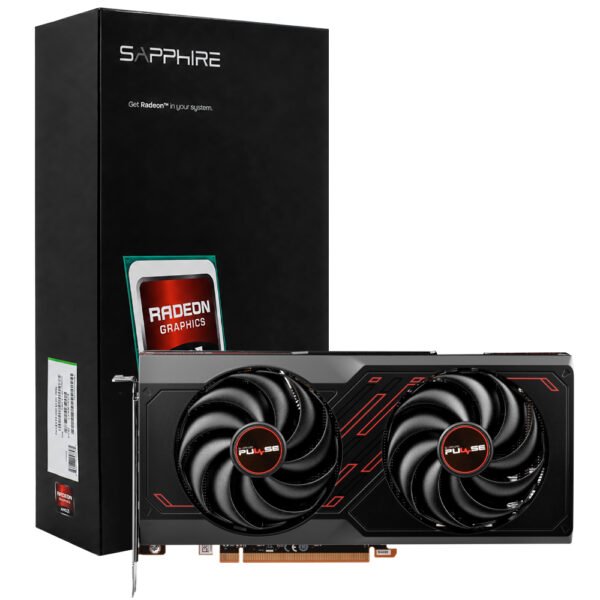 Tarjeta Gráfica SAPPHIRE Gaming Pulse OC 8 GB Radeon RX 7600 GDDR6-11324-01CPO