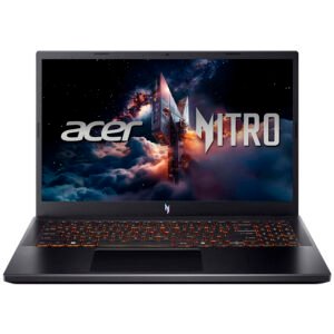 Notebook Gamer Acer Nitro V 15 ANV15-52-74SD Intel Core I7 13620H Pantalla Full HD 15.6″ 16GB RAM 512GB SSD Windows 11 Home GeForce RTX5060 8GB-OBSIDIANA Negro (Inglés)
