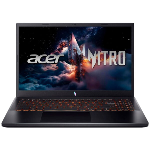 Notebook Gamer Acer Nitro V 15 ANV15-52-74SD Intel Core I7 13620H Pantalla Full HD 15.6" 16GB RAM 512GB SSD Windows 11 Home GeForce RTX5060 8GB-OBSIDIANA Negro (Inglés)