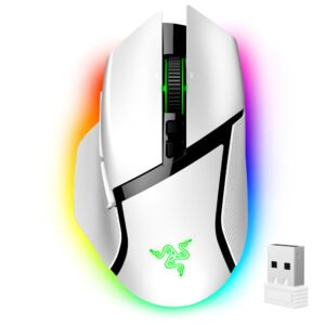 Mouse Gamer Razer Basilisk V3 PRO Wireless / RGB-Blanco (RZ01-04620200-R3U1)