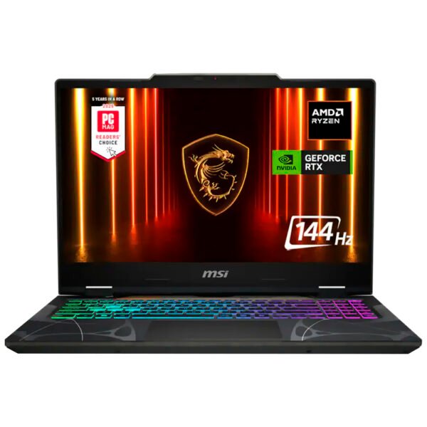 Notebook Gamer MSI Cyborg A15 AI B2HWEKG-071US AMD Ryzen 7 260 Pantalla Full HD 15.6" 16GB RAM 512GB SSD Windows 11 Home GeForce RTX5050 8GB-ODYSSEY Gris (9S7-15QL42-071)