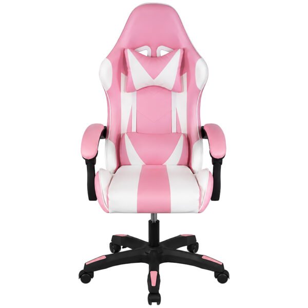 Silla Gamer Panther Level LVS-165 Rosa / Blanco