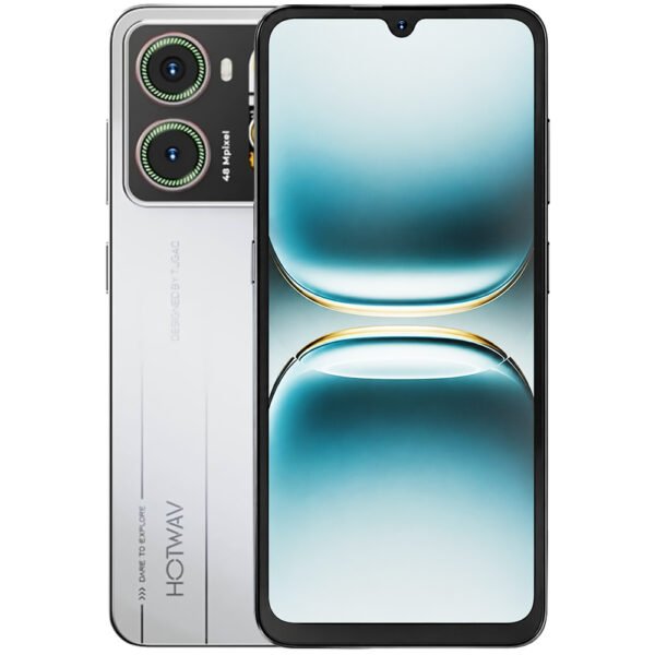 Celular Hotwav X100 Gt Nfc 8GB de RAM / 256GB Pantalla 6.9" / Dual Sim LTE-PEARL White (GLOBAL)