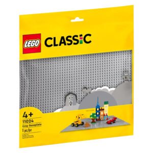 Base Lego Classic Baseplate - Gris (11024)
