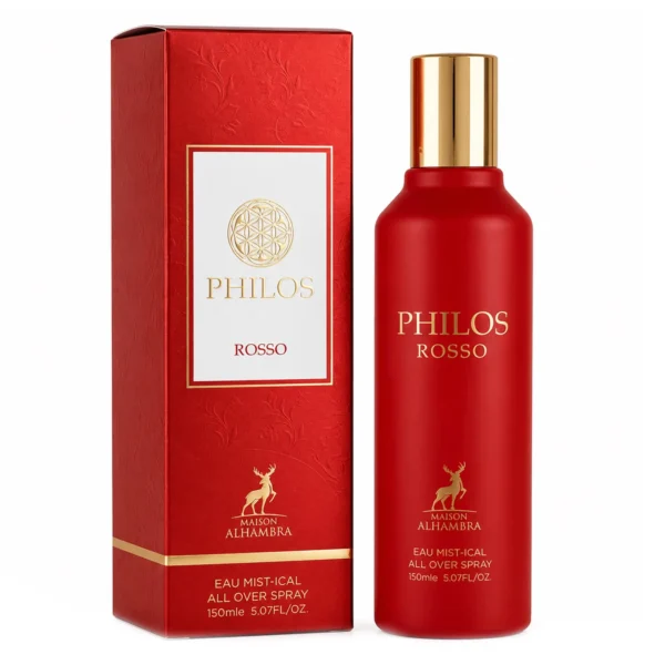 Body Splash Maison Alhambra Philos Rosso Eau Mist-ical Unisex 150ml