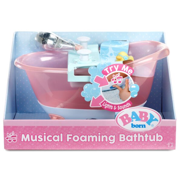 Muñeca Baby Born - Musical Foaming Bathtud 916052