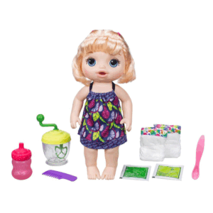 Muñeca Hasbro Baby Alive - Sweet Spoonfuls Baby Blonde E0586