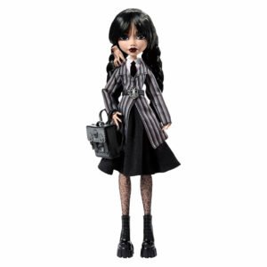 Muñeca Mattel Disney Monster High X Wednesday - Wednesday Addams (hxj04)