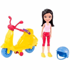 MuÑeca Mattel - Polly Pocket - Crissy Scooter