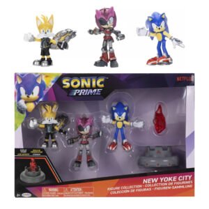Figura Jakks Sonic Prime 4-PACK-SONIC / Rose / Tails (9100)