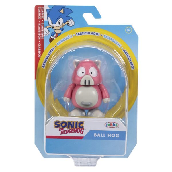 Figura Jakks Sonic The Hedgehog 2.5"-Ball Hog (42253)