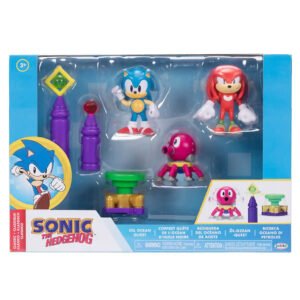 Figura Jakks Sonic The Hedgehog Diorama - Oil Ocean Quest (42326)