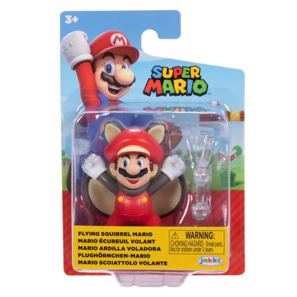 Figura Jakks Super Mario 2.5-FLYING Squirrel Mario (42543)