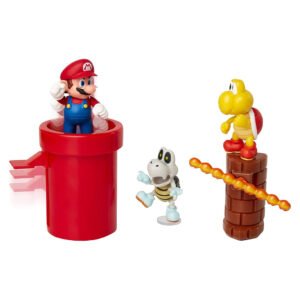 Figura Jakks Super Mario - Dungeon Diorama Set (9897)