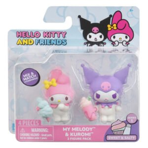 Figura Jazwares Hello Kitty And Friends - My Melody & Kuromi (72351)