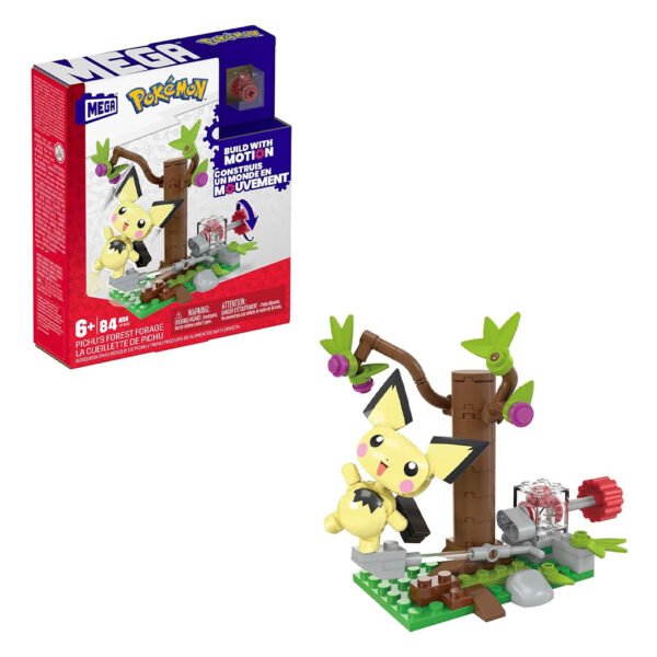 MuÑeco Mattel: Mega PokÉmon - Pichu's Forest Forage (4678)