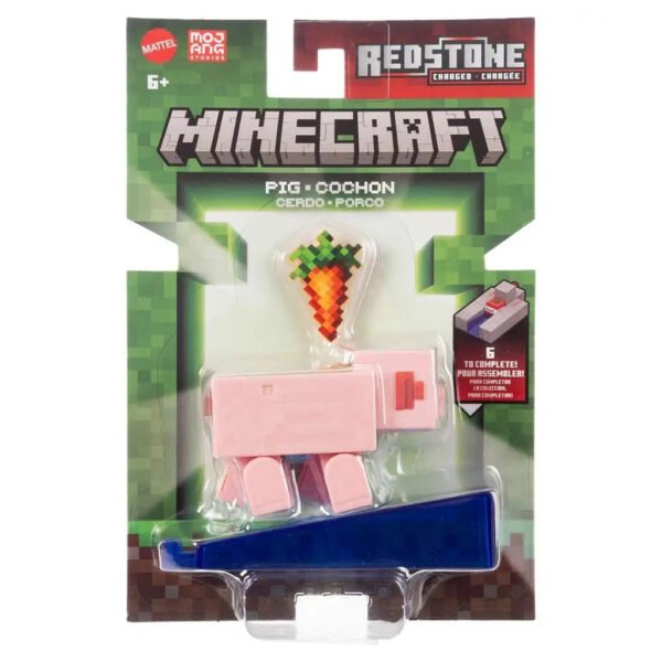 Figura Mattel Minecraft Redstone Charged 3.25