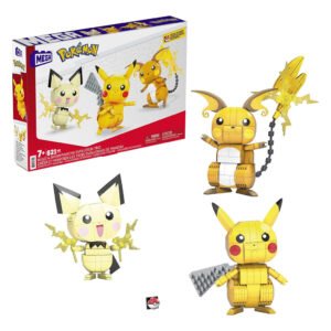 Figura Mega PokÉmon - Build & Show Pikachu Evolution Trio (10789)