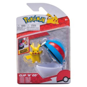 Figura PokÉmon Clip 'n' Go Pokeball - Pikachu (42468)