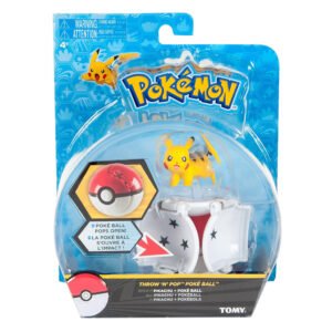 Figura PokÉmon Throw 'n' Pop Pokeball - Pikachu (18874)