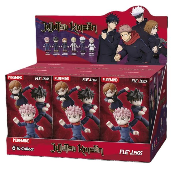 Figura Puremind Flexfigs Jujutsu Kaisen - Blind Box 6 Piezas (5168/2730)