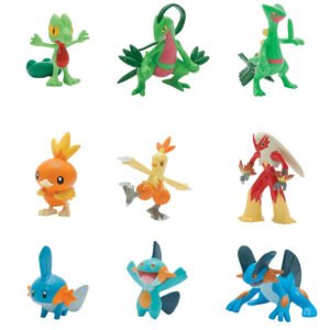 Figura Tomy PokÉmon 9 Pack Figures - Hoenn Starter Pack 19053