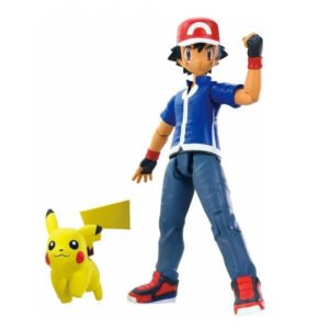 Figura Tomy Pokemon Ash + Pikachu T18516