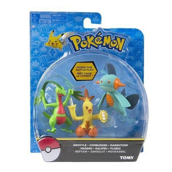 Figura Tomy Pokemon Grov Combusk Marsht