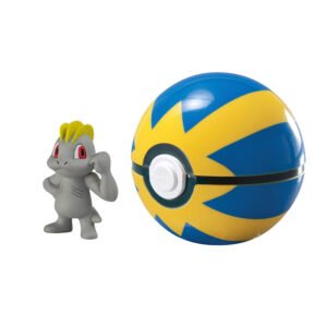 Figura Tomy Pokemon Machop + Bola Rapida T19139