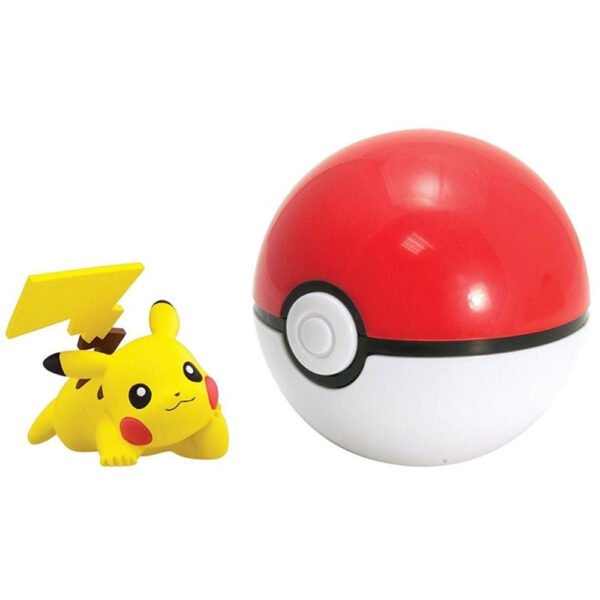 Figura Tomy Pokemon Pikachu + Pokebola T19102