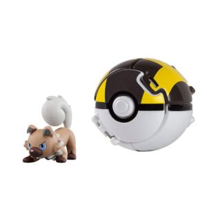 Figura Tomy Pokemon Rockruff + Ultra Bola T19113