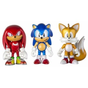 Figura Tomy Sonic 25 Anos Kit Colecionador 3 Fig 22050a1