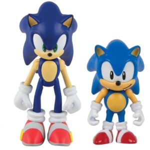 Figura Tomy Sonic 3 Inch 2pck Comic Assort 22529a