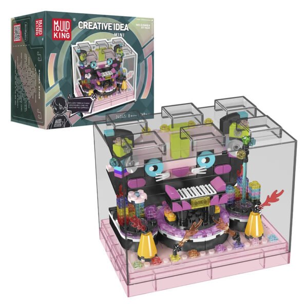 Juguete de Construccion Mould King - Black-cat-themed Samba Stage #24045-8506 Piezas
