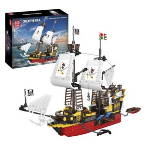 Juguete de Construcion Mould King – Redbeards Revenge Ship 10137