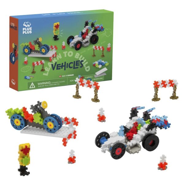 Juguete de Armar Plus Plus: Learn To Build - Vehicles (2056)