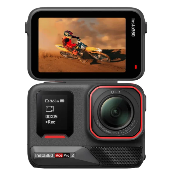 Cámara de Acción Insta360 Ace Pro 2 CINSBBGA 50MP WiFi - Negro