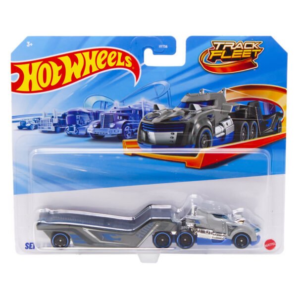 CamiÓn Hot Wheels Track Fleet - Semi Twin Mill (jkp30)
