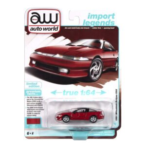 Carrinho Auto World: Import LEGENDS-1991 Mitsubishi Eclipse Gsx – Escala 1/64