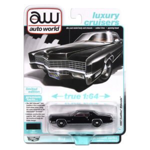 Carrinho Auto World: Luxury CRUISERS-1967 Cadillac Eldorado – Escala 1/64