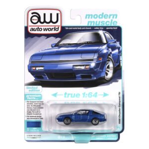 Carrito Auto World: Modern MUSCLE-1988 Chrysler Conquest Tsi – Escala 1/64