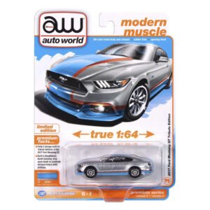 Carrito Auto World: Modern Muscle – Ford Mustang Gt EdiciÓn Homenaje 2017-ESCALA 1/64