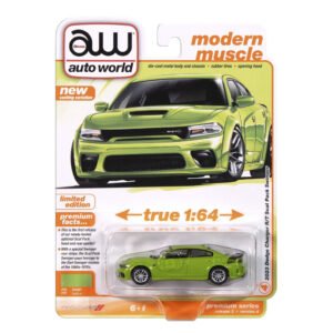 Carrito Auto World: Modern MUSCLE-2023 Dodge Charger Swinger R/t Scat Pack – Escala 1/64