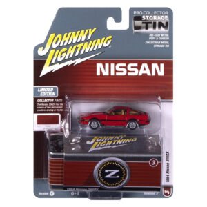 Auto En Miniatura Johnny LIGHTNING-1984 Nissan 300ZX-ESCALA 1/64 (jlct018)
